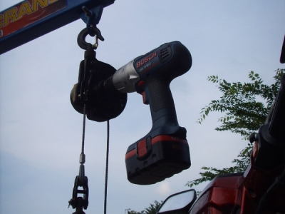 How to use the Pulley Man cordless drill